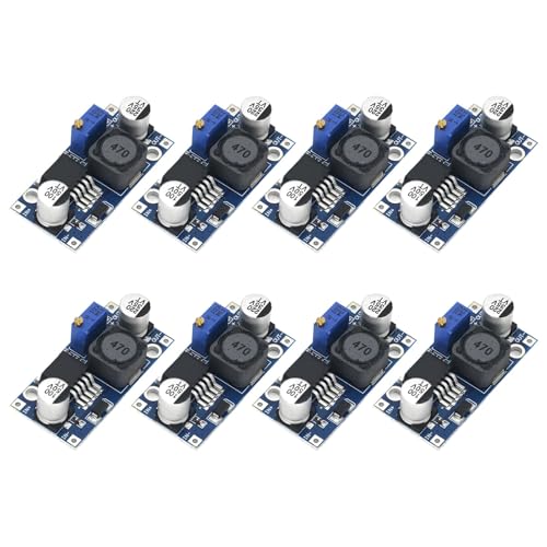 8 Stück Step Down Converter, DC-DC Buck Converter 5A 3.2-40 V bis 1.25-35V, Einstellbares Step-Down Modul, Hohe Effizienz Ausgangsstrom, Präzisionsspannungsregler für Elektronikprojekte Beleuchtung 8 Stück Step Down Converter, DC-DC Buck Converter 5A 3.2-40 V bis 1.25-35V, Einstellbares Step-Down Modul, Hohe Effizienz Ausgangsstrom, Präzisionsspannungsregler für Elektronikprojekte Beleuchtung von Ksywydu