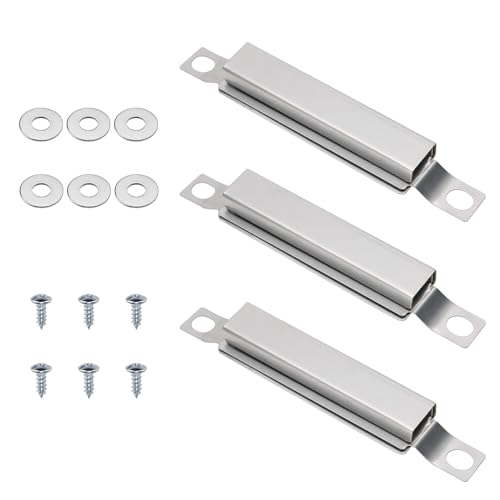 KtbeYTi 3 Stück 12-21 cm Crossover Brenner Verstellbar Crossover Rohr BBQ Edelstahl Flammenbrücke für Grillzubehör von KtbeYTi