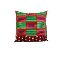 Baumwollblock Kente Print Kissenhülle/Umschlag Rückseite Kissenbezug/Home Decor von Ktextile19