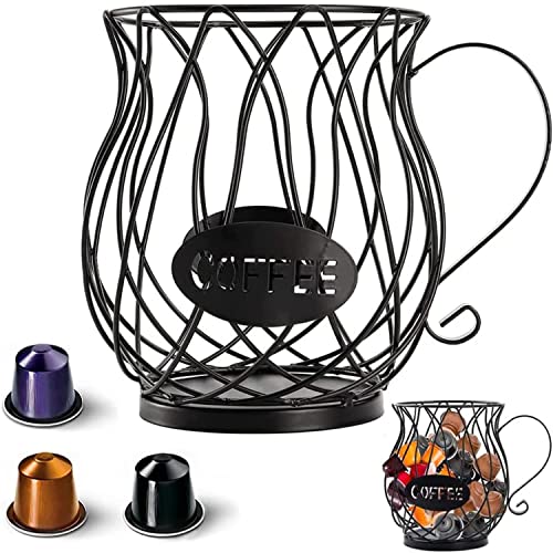 Kaffeekapselkorb, Kaffeekorb, Kaffee Kapseln Aufbewahrungs Korb, Kaffeekapselhalter-Design für Kaffeebar Kaffeekapselkorb, Kaffeekorb, Kaffee Kapseln Aufbewahrungs Korb, Kaffeekapselhalter-Design für Kaffeebar von Ktnyl