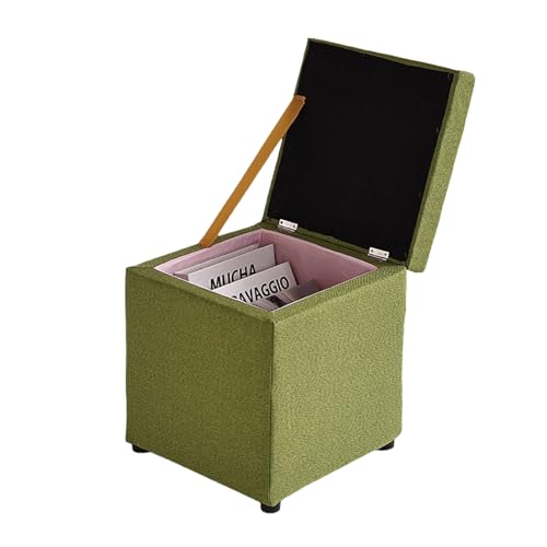 Ktrezs 11,8 -Zoll -Speicher -Ottomane Mit Würfeldesign, Fußstopps Und Osmanen Kleiner, Quadratischer Waschtischhocker Und Fußruhe -Ottoman Mit Aufbewahrung Für Wohnzimmer Green 1 Ktrezs 11,8 -Zoll -Speicher -Ottomane Mit Würfeldesign, Fußstopps Und Osmanen Kleiner, Quadratischer Waschtischhocker Und Fußruhe -Ottoman Mit Aufbewahrung Für Wohnzimmer Green 1 von Ktrezs