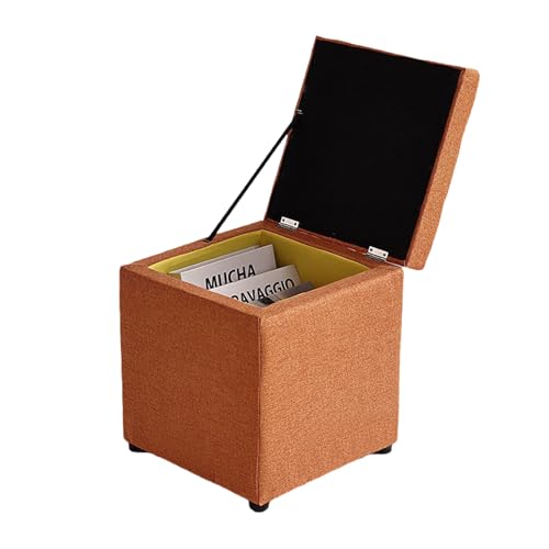 Ktrezs 11,8 -Zoll -Speicher -Ottomane Mit Würfeldesign, Fußstopps Und Osmanen Kleiner, Quadratischer Waschtischhocker Und Fußruhe -Ottoman Mit Aufbewahrung Für Wohnzimmer orange Ktrezs 11,8 -Zoll -Speicher -Ottomane Mit Würfeldesign, Fußstopps Und Osmanen Kleiner, Quadratischer Waschtischhocker Und Fußruhe -Ottoman Mit Aufbewahrung Für Wohnzimmer orange von Ktrezs