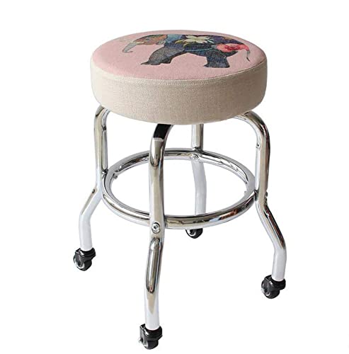 Professionelles Gitarren -Gesanghoodround Modern Barhocker 360 Drehhocker für Home Office Kitchen Barbersshop Bar Spa - 8 Farben C von Ktrezs