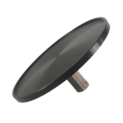 Schwarzer Saugnapf, 12cm Durchmesser M8 Schrauben Schnittstelle Vacuum Vac-u-lock Machine Attachments Adapter,Saugnapf-Verbindungsstück,Endverbinder für Hubkolbenmotor Linearantrieb (1, M8, 12cm) von Kuabiz