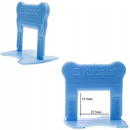 KUBALA NIVELLIERUNGSSYSTEM FÜR 3-16 mm DICKE FLIESEN SMART LEVEL CLIPS erhöhen die Arbeitspräzision (100, 3mm) von Kubala
