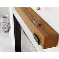 Benutzerdefinierte Antike Mantel, Kaminsims, Bauholz Regale, Zurückgefordertes Bauholz, Scheunenholz Aus Roter Zeder, Bauernhaus Regal, Rustikale von KubieSteelco