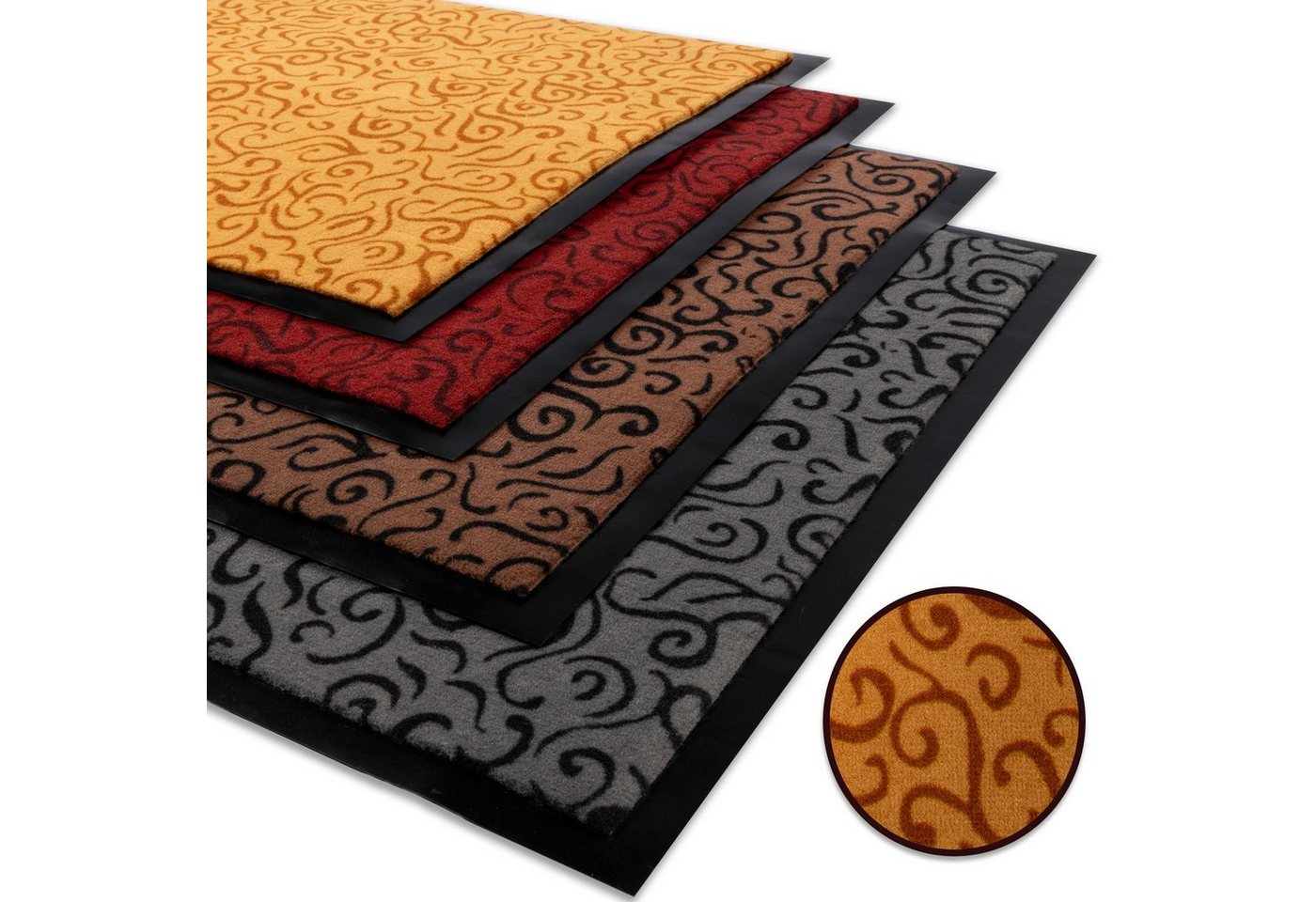 Fußmatte Design-Sauberlaufmatte Tropical, Viele Farben & Größen, Kubus von Kubus