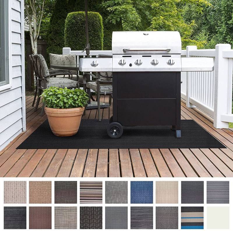 Kubus Bodenschutzmatte Grillschutzmatte, Erhältlich in 3 Größen, Viele Farben von Kubus