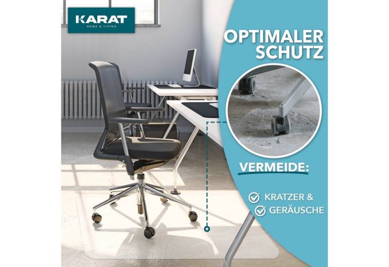 Kubus Bodenschutzmatte Transparent, aus recyceltem PET, Robuste Oberfläche Kubus Bodenschutzmatte Transparent, aus recyceltem PET, Robuste Oberfläche von Kubus