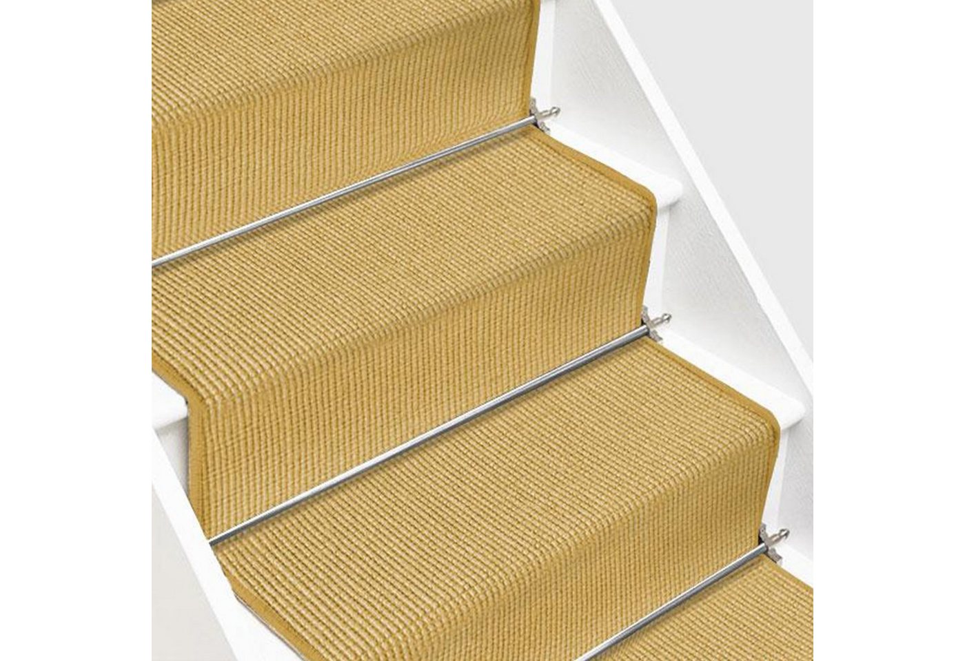 Kubus Sisalteppich Treppenteppich Peru, viele Farben & Größen, Wohnteppich, rechteckig, Geeignet für Nutzung mit Fußbodenheizungen Kubus Sisalteppich Treppenteppich Peru, viele Farben & Größen, Wohnteppich, rechteckig, Geeignet für Nutzung mit Fußbodenheizungen von Kubus