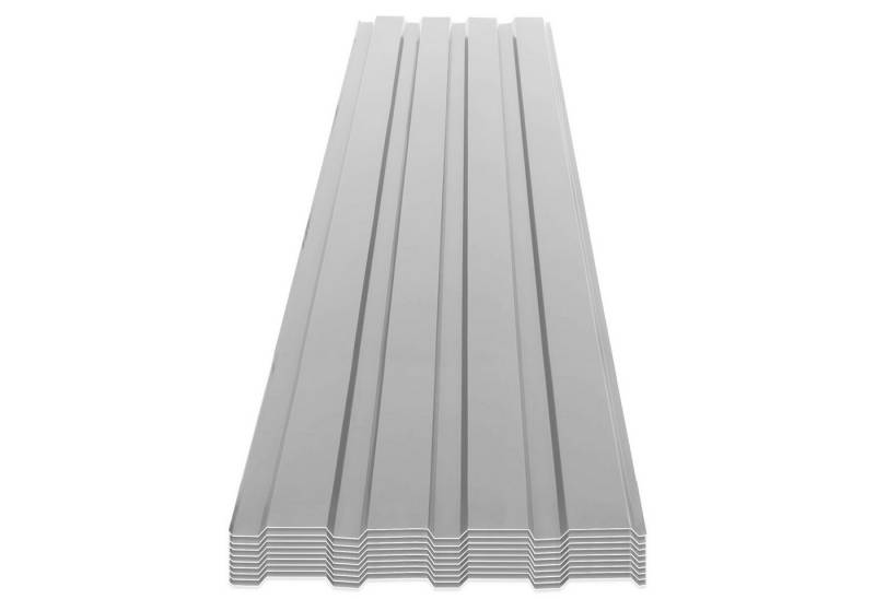 Kubus Trapezblech 15er Set, Dachplatten in Stärke 0,25 mm, 115 x 45 cm von Kubus