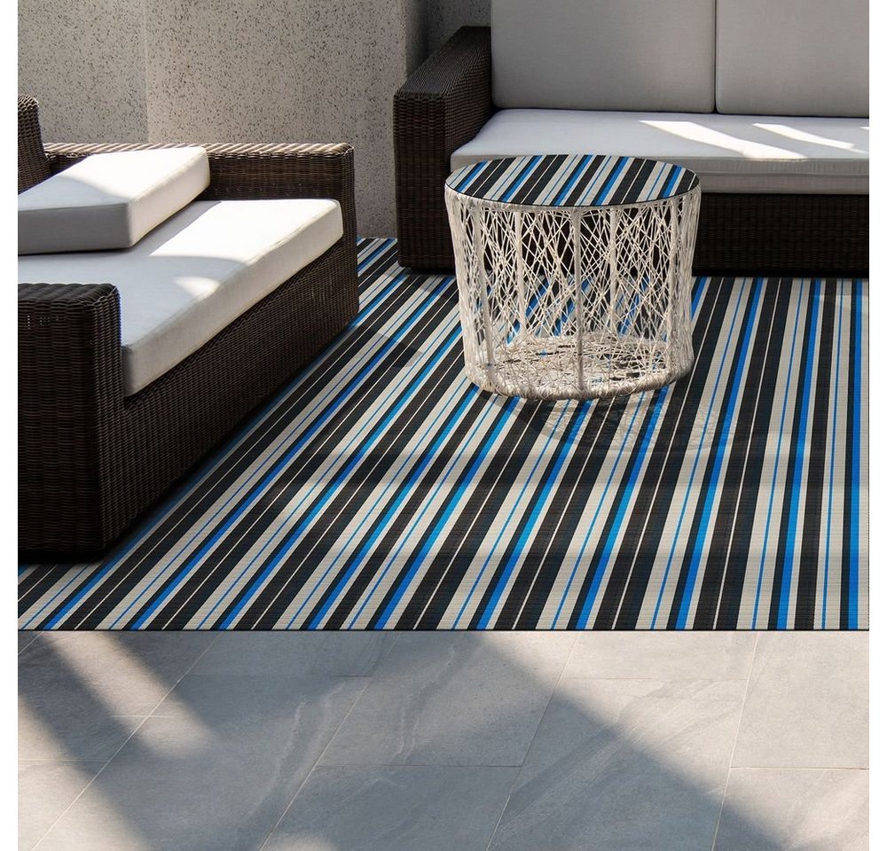 Outdoorteppich Belorado, Teppich für draussen, verschiedene Größen, Kubus, rechteckig, für private und gewerbliche Nutzung von Kubus