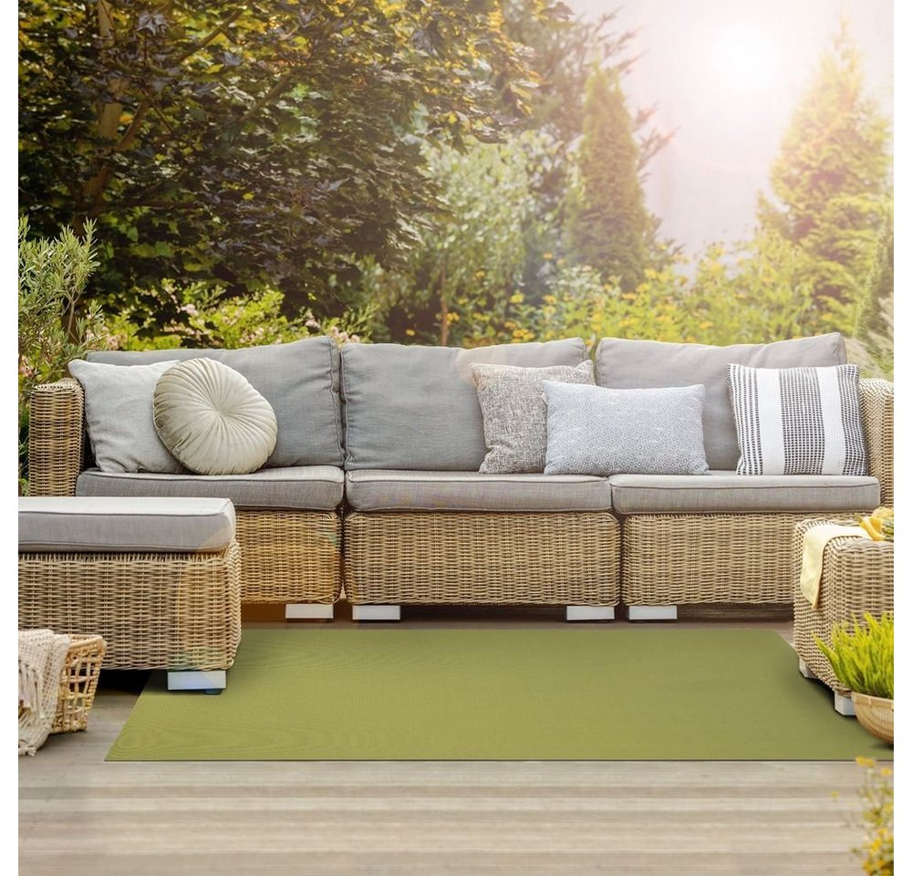Outdoorteppich Design Aprilia, für In- & Outdoor geeignet, Karat, rechteckig, Als Läufer oder Auslegware von Karat