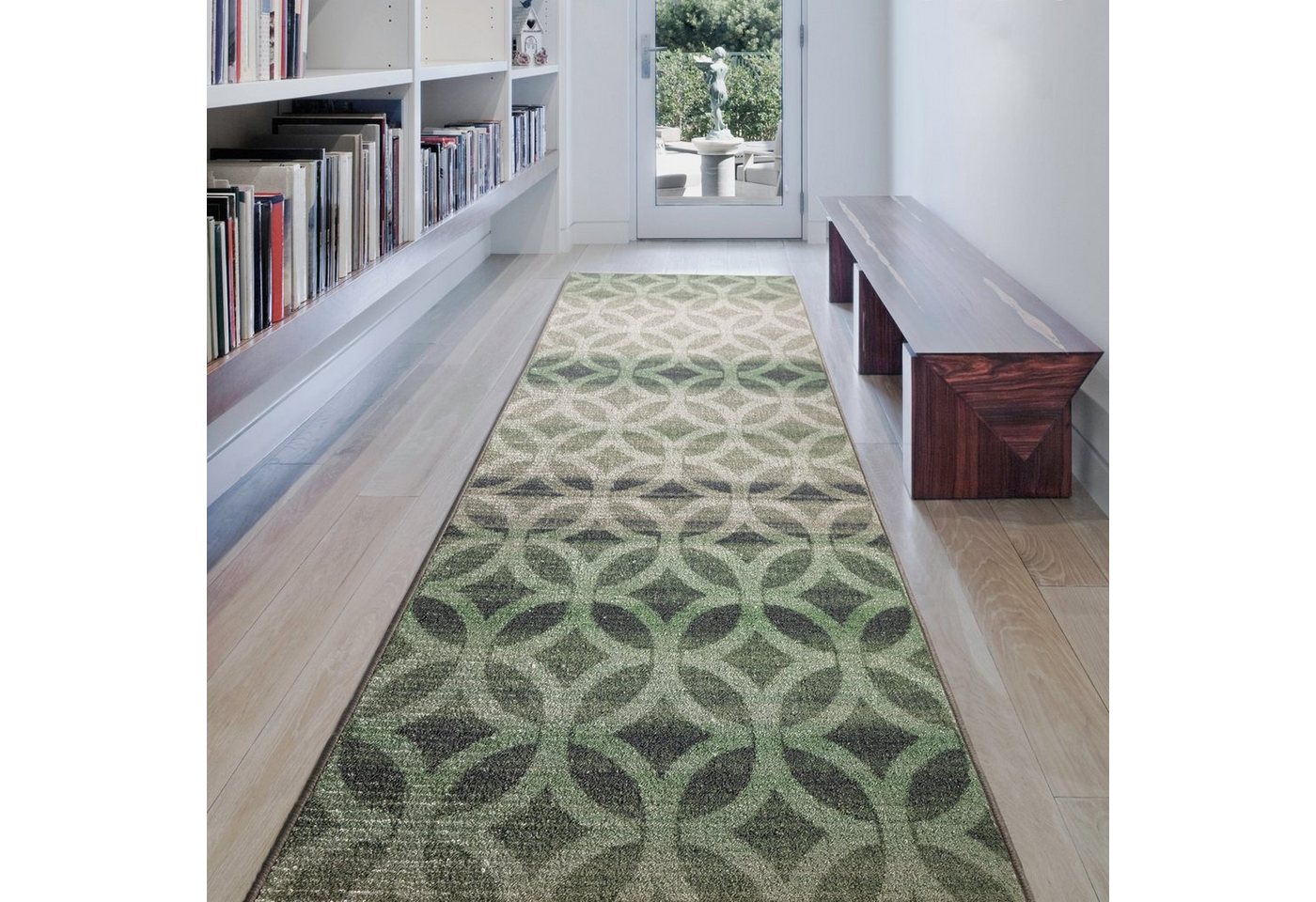 Teppich Teppich-Läufer Lima, Kubus, Moderner Wohnteppich, In vier Farben erhältlich von Kubus