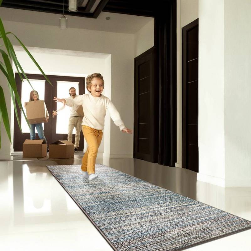 Teppich Teppich-Läufer Medelin, Kubus, Moderner Wohnteppich von Kubus