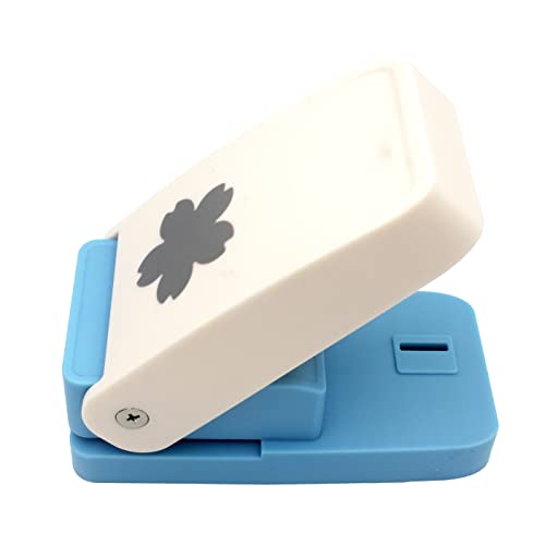 Kucaa Handgemachter Stanzer für Scrapbooking 38 mm Größe Craft-Hebelstanze Mini Phantasie Locher(Kirschblüten) von Kucaa