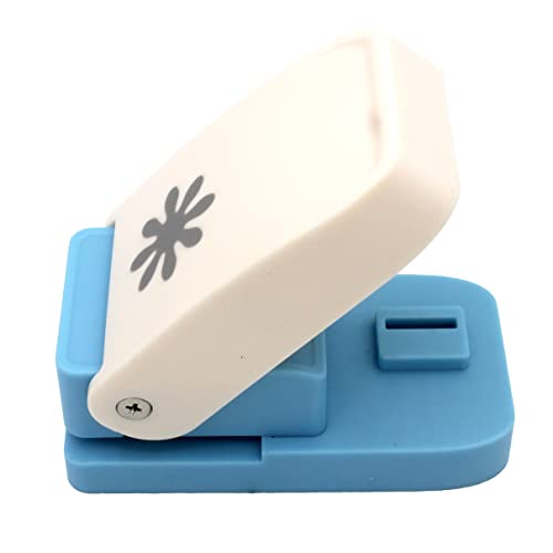 Kucaa Handgemachter Stanzer für Scrapbooking 38 mm Größe Craft-Hebelstanze Mini Phantasie Locher(Sonnenblume) von Kucaa