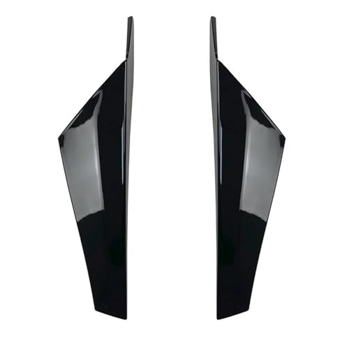 Kucihum Heckscheiben Spoiler Für Golf 8 Für MK8 Für GTI Für GTD Für TSI Für TDI 2020-2023 Auto Heckscheibe Seitenflügel Kofferraumspoiler Canard Canards Auto Spoiler(Gloss Black) von Kucihum