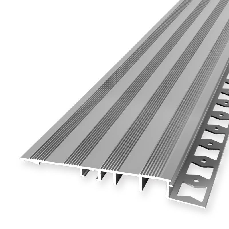 Anpassungsprofil 12.5 x 100 x 2500 mm Einfasshöhe 12.5 mm Alu Ausgleichsprofil Rampenprofil Küberit von Küberit