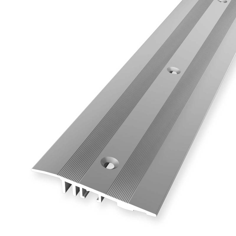 Ausgleichsprofil 12 x 80 x 2700 mm Aluminium Anpassungsprofil Höhenausgleich Silber Küberit von Küberit