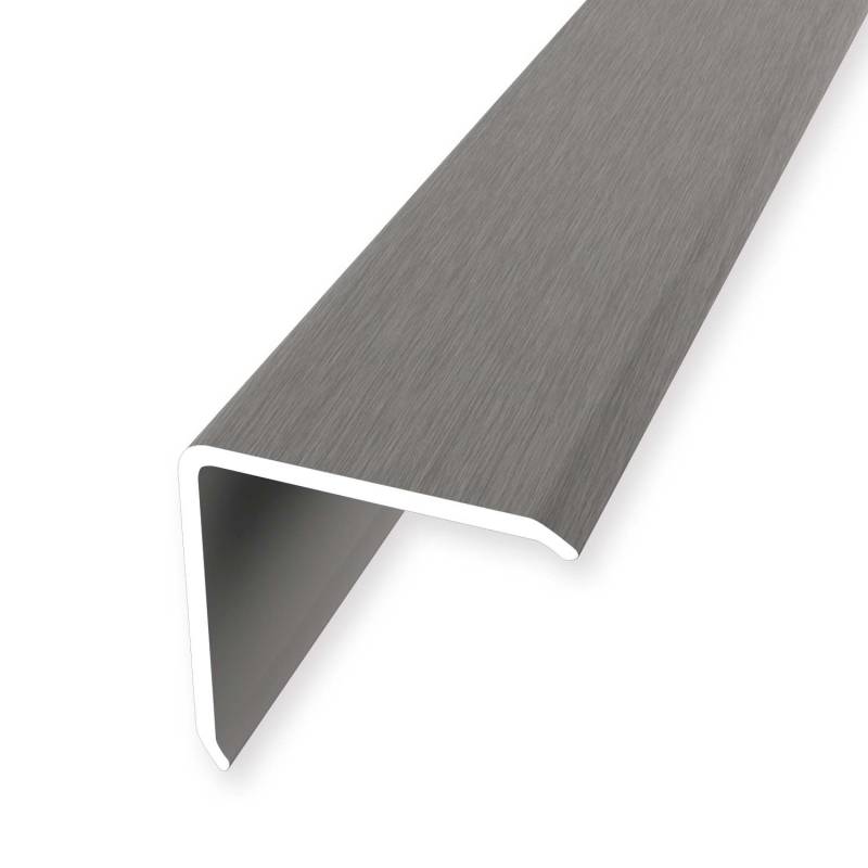 Eckschutzwinkel 30 x 30 x 2500 mm Aluminium Winkelprofil Glatt Ungebohrt Küberit von Küberit