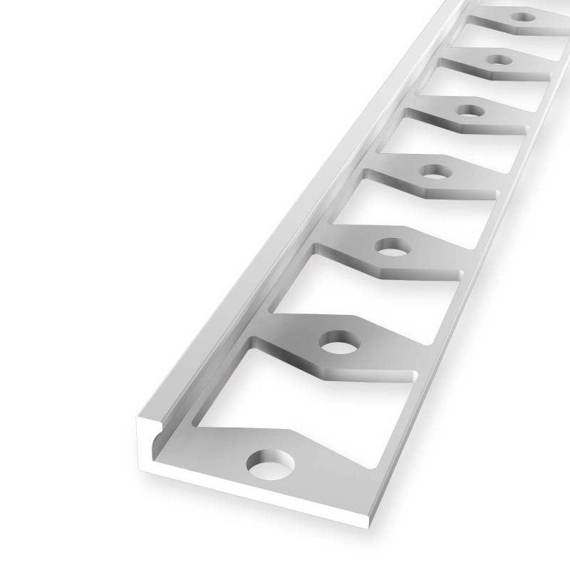 Einfassprofil 4 x 21 x 2500 mm Aluminium Abschlussprofil Alu Natur Küberit Einfassprofil 4 x 21 x 2500 mm Aluminium Abschlussprofil Alu Natur Küberit von Küberit