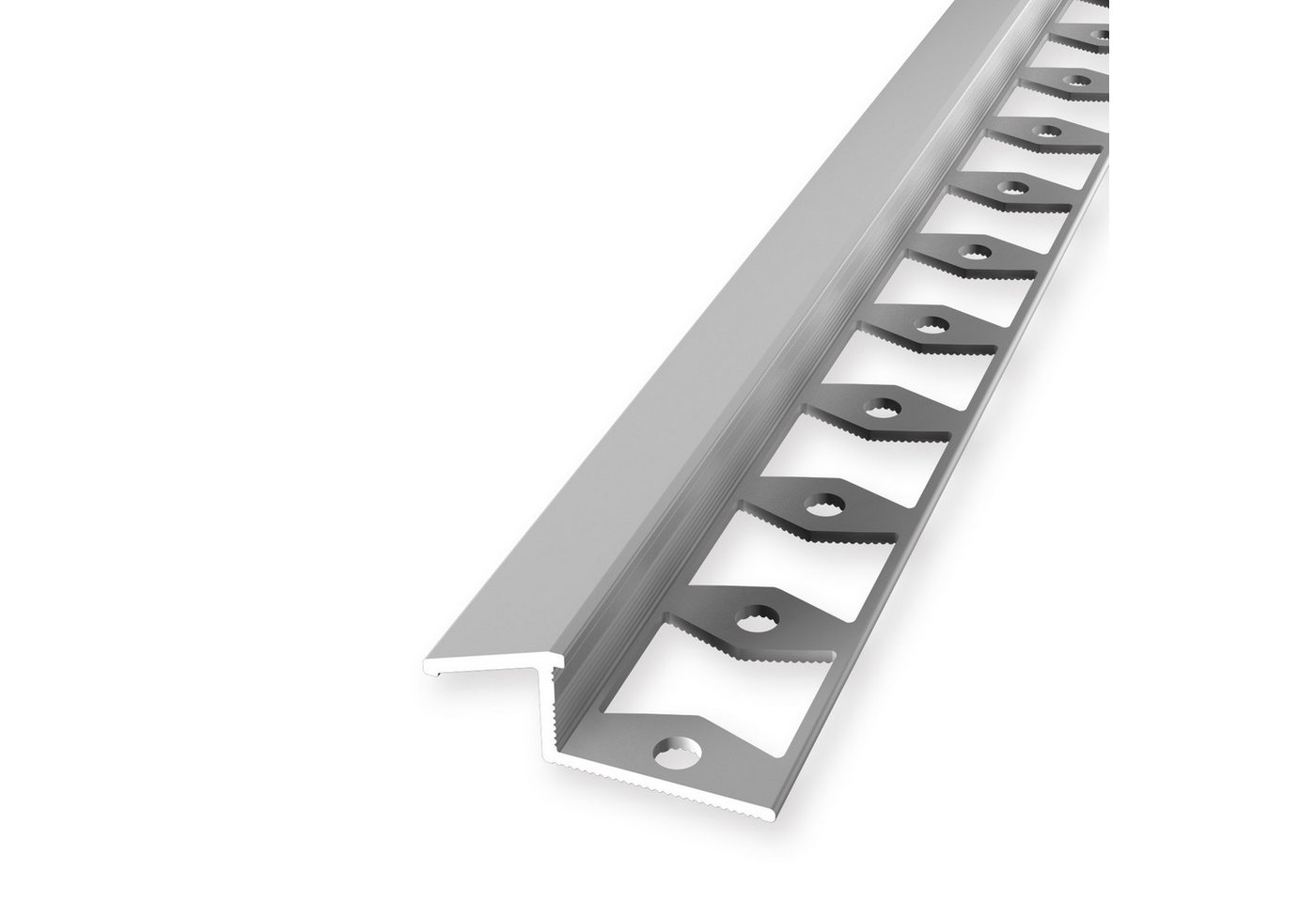 Küberit Anpassprofil 10 x 13 x 2500 mm, Rampenprofil, Aluminium Küberit Anpassprofil 10 x 13 x 2500 mm, Rampenprofil, Aluminium von Küberit