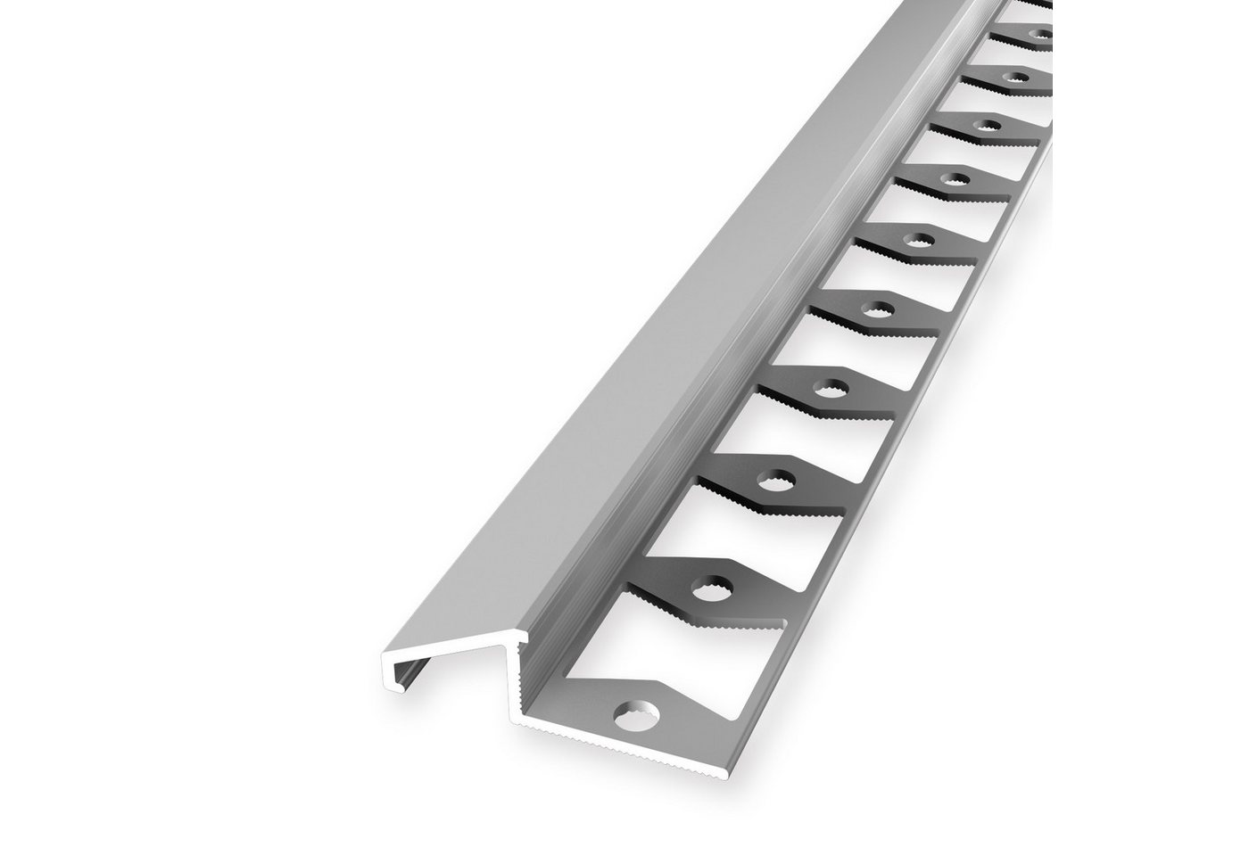 Küberit Anpassprofil 10 x 16 x 2500 mm, Rampenprofil, Aluminium Küberit Anpassprofil 10 x 16 x 2500 mm, Rampenprofil, Aluminium von Küberit