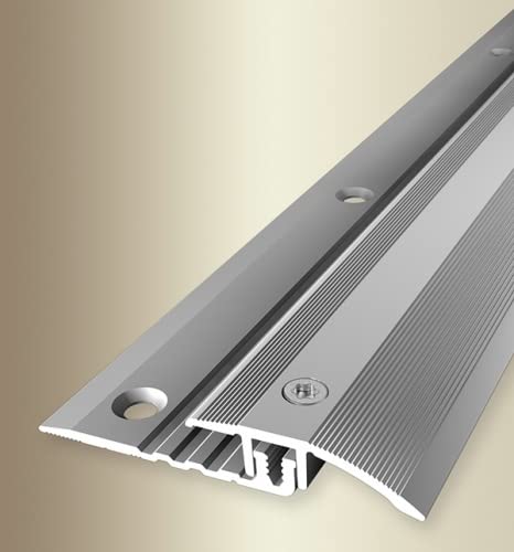 Küberit Anpassungsprofil Typ376 Vinyl 4-9,5 mm Edelstahl 100 cm von Küberit