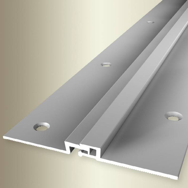 Küberit Dehnungsfugen- & Fliesenprofile B 67 mm L 2700 mm Einfasshöhe 4.5 mm Alu elox von Küberit