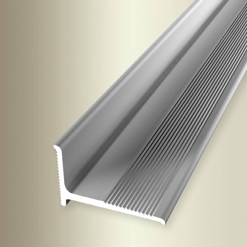 Küberit Einfass- & Abschlussprofile H 15 mm B 21 mm L 2700 mm Einfasshöhe 2 mm Alu elox von Küberit
