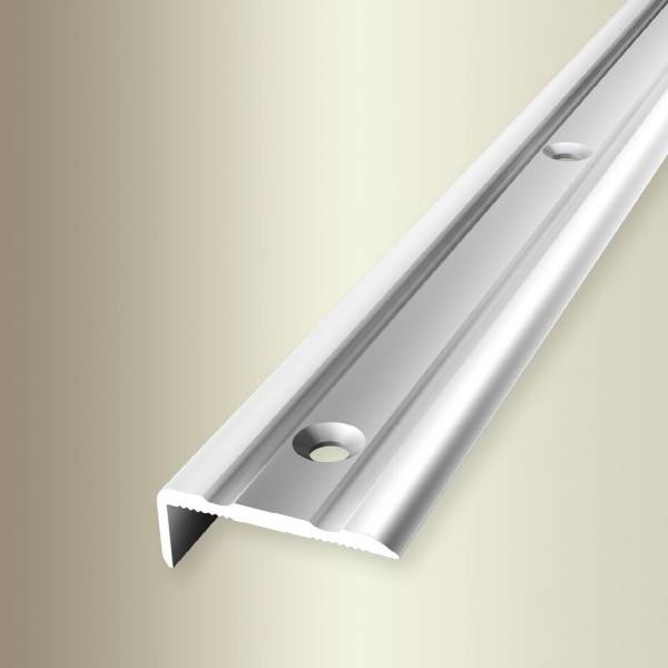 PROVISTON Treppenkanten- & Winkelprofile H 10 mm B 24.5 mm Einfasshöhe 0 - 7 mm Alu elox von PROVISTON