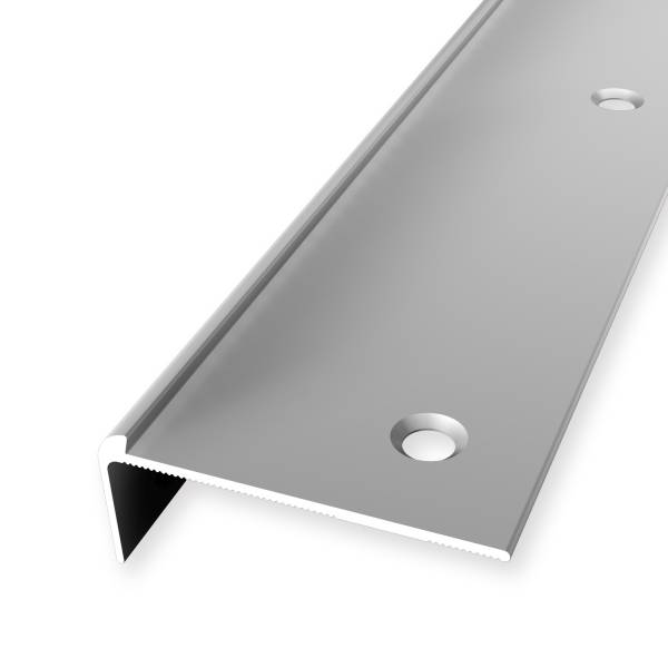 Küberit Treppenkanten- & Winkelprofile H 18.5 mm B 48 mm Einfasshöhe 2.5 mm Alu eloxiert von Küberit