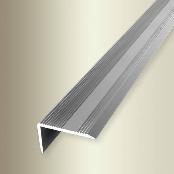 PROVISTON Treppenkanten- & Winkelprofile H 20 mm B 30 mm L 2500 mm Aluminium eloxiert von PROVISTON