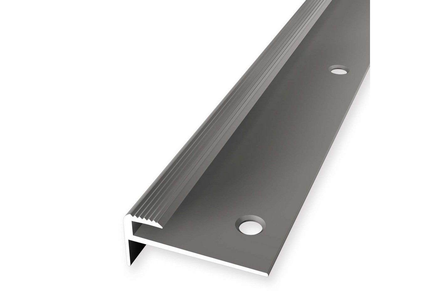 Küberit Treppenkantenprofil 15 x 30 x 2500 mm Aluminium Treppenprofil Edelstahl Versenkt Gebohrt Küberit Treppenkantenprofil 15 x 30 x 2500 mm Aluminium Treppenprofil Edelstahl Versenkt Gebohrt von Küberit