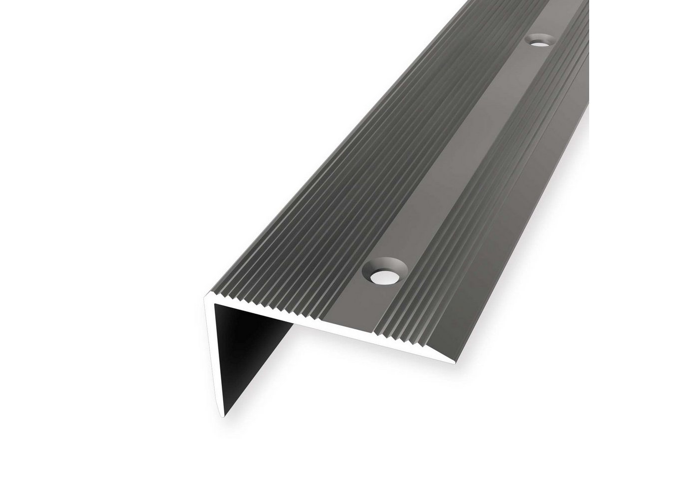 Küberit Treppenkantenprofil 25 x 40 x 2500 mm Aluminium Treppenprofil Edelstahl Versenkt Gebohrt Küberit Treppenkantenprofil 25 x 40 x 2500 mm Aluminium Treppenprofil Edelstahl Versenkt Gebohrt von Küberit