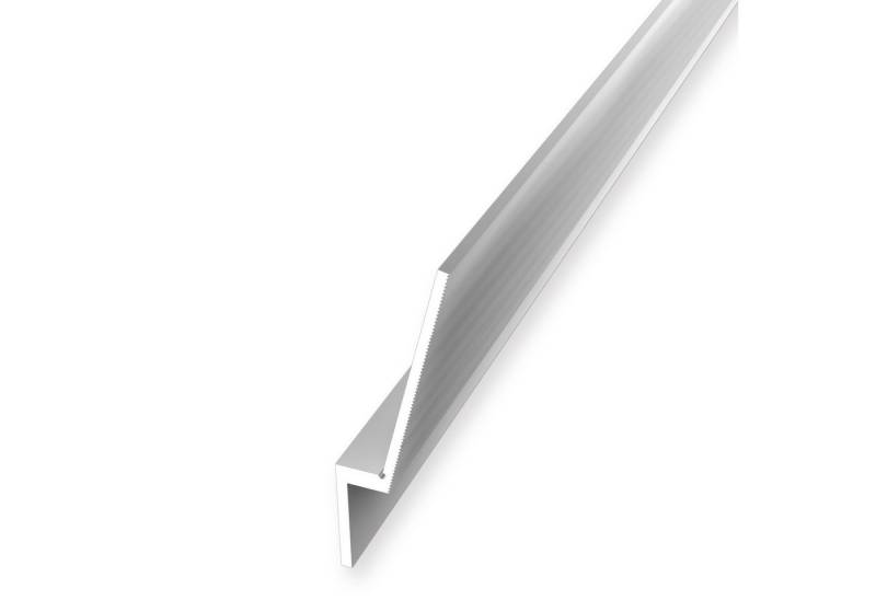 Küberit Treppenkantenprofil 85 x 25 x 1000 mm Winkelprofil Schrägwinkel Natur Gebohrt Aluminium von Küberit