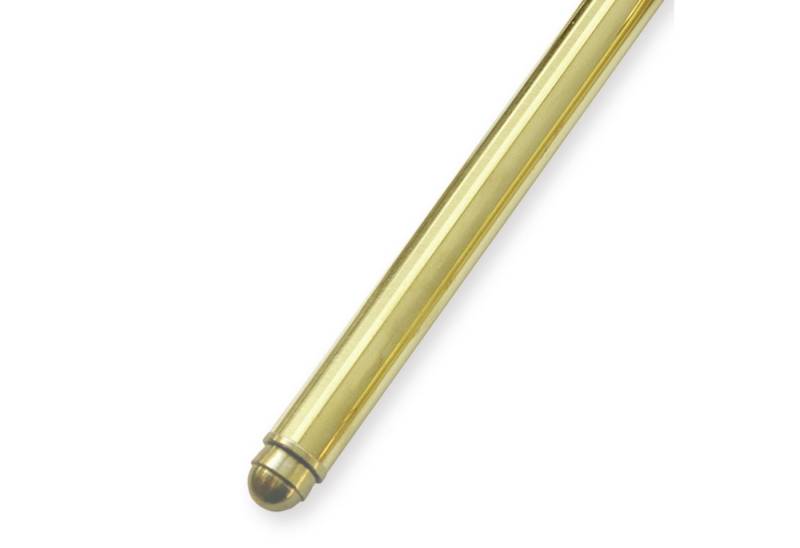 Küberit Treppenläuferstange 11 x 11 x 700 mm Treppenstange Messing poliert von Küberit