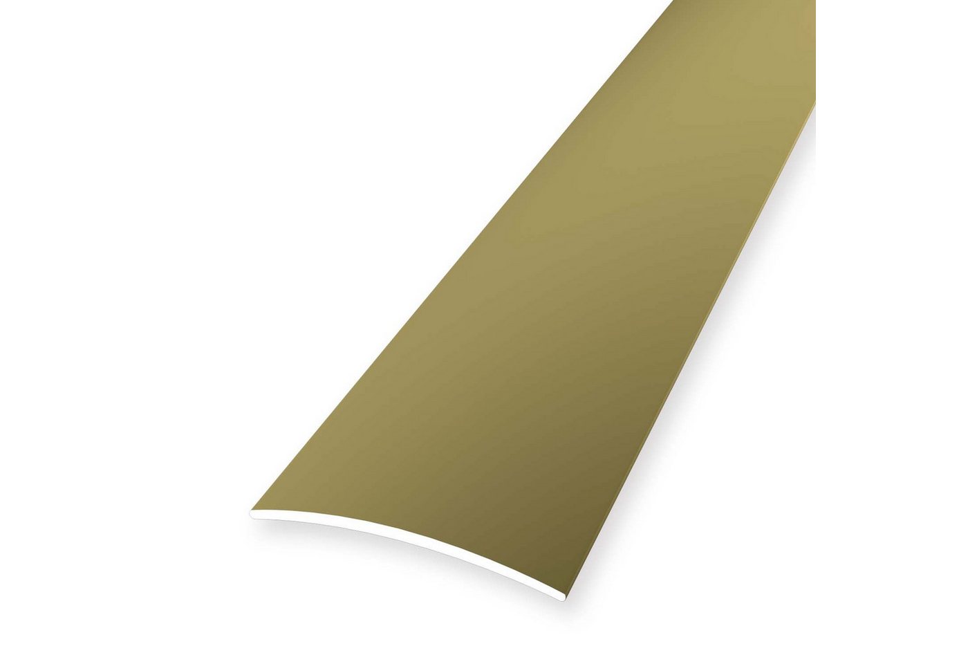 Küberit Übergangsprofil 4 x 30 x 1000 mm Aluminium Übergangsschiene Gold Selbstklebend von Küberit