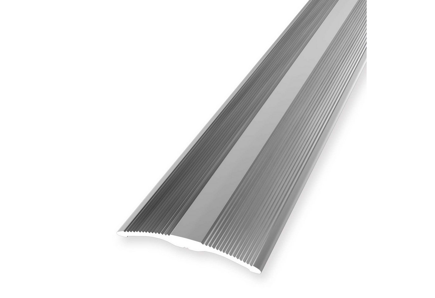 Küberit Übergangsprofil 4 x 33 x 2000 mm Aluminium Übergangsschiene Silber Selbstklebend von Küberit