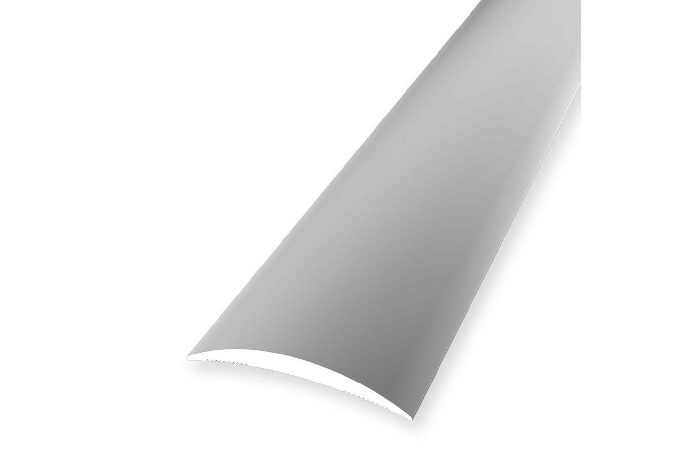 Küberit Übergangsprofil 5 x 30 x 2700 mm Aluminium Übergangsschiene Silber Selbstklebend von Küberit