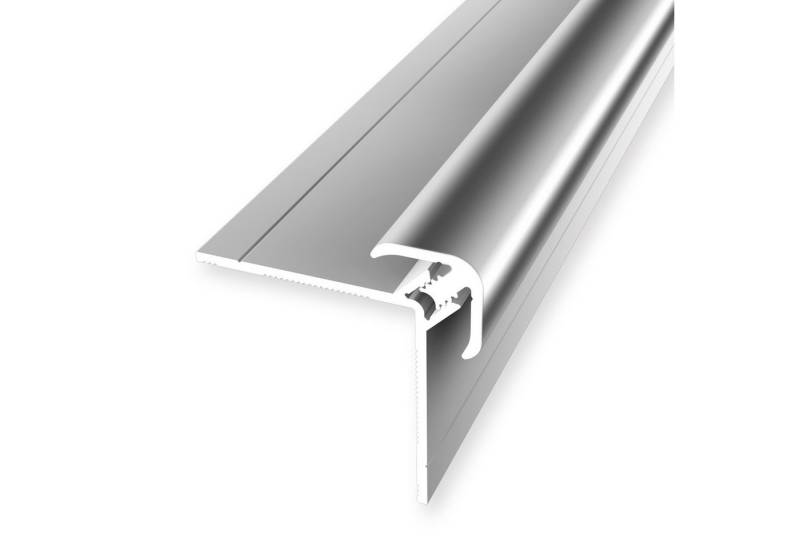 Küberit Verbindungsprofil 34 x 34 x 2600 mm Wandprofil Tapetenprofil Außenecke Silber Ungebohrt von Küberit