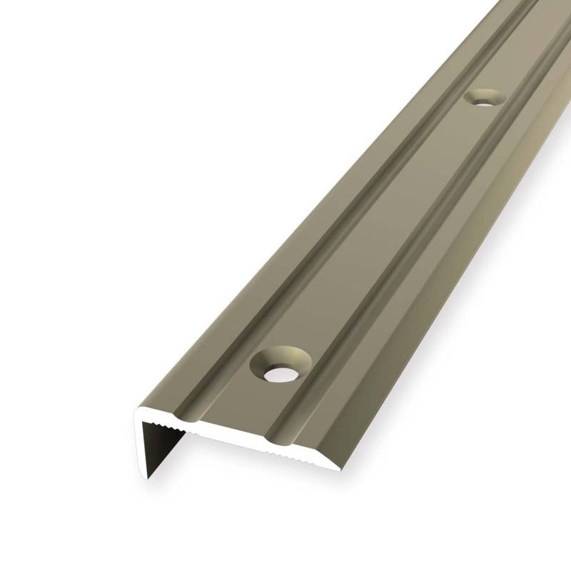Treppenprofil 10 x 24.5 mm Aluminium Treppenkantenprofil Winkelprofil versch. Längen Küberit von Küberit