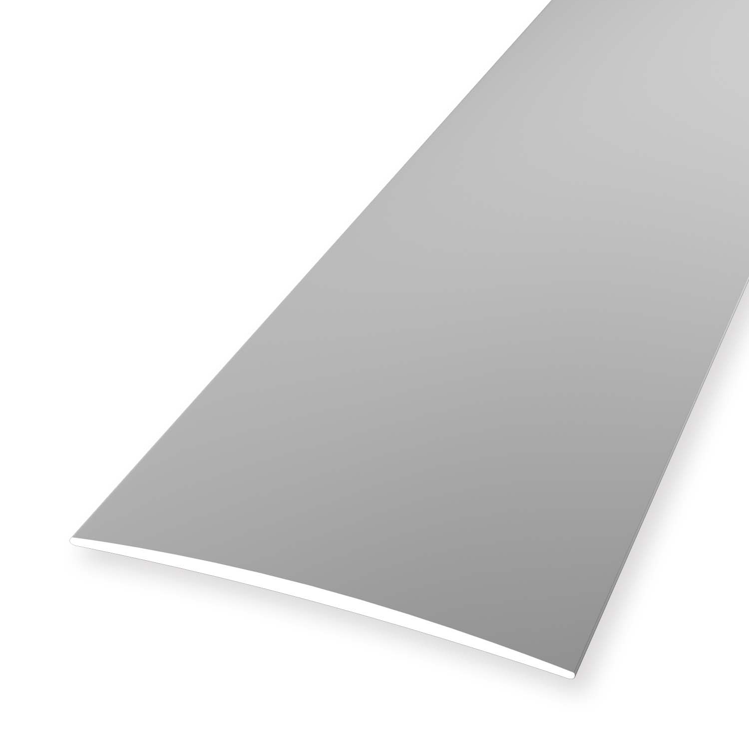 Übergangsschiene 5 x 60 x 2700 mm Aluminium Übergangsprofil Glatt Silber Küberit von Küberit