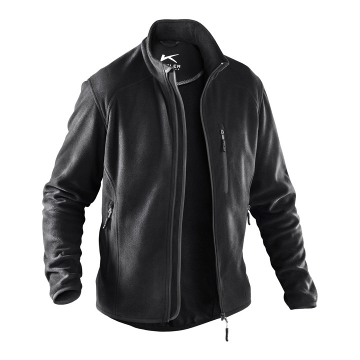 Kübler Fleecejacke Jacke Arbeitskleidung Schwarz 4 Xl Reißverschluss Taschen B-Ware Kübler Fleecejacke Jacke Arbeitskleidung Schwarz 4 Xl Reißverschluss Taschen B-Ware von Kübler Workwear