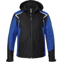 Kübler Jacke Winter Softshell BODYFORCE schwarz/kbl.blau Form 1325 Größe 4XL von Kübler Workwear