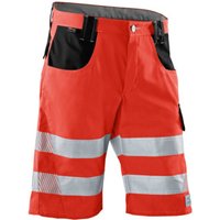 Kübler PSA Reflectiq Shorts 2307 warnrot/schwarz 46 von Kübler Workwear