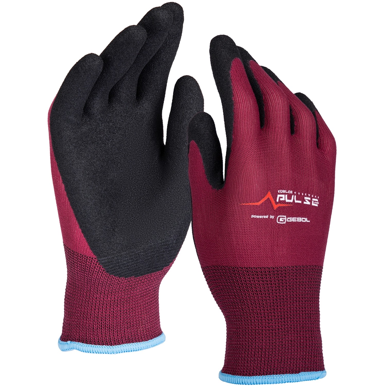 Kübler Pulse Handschuhe Damen Master Flex Eco Bordeaux Gr. 8 von Kübler Workwear