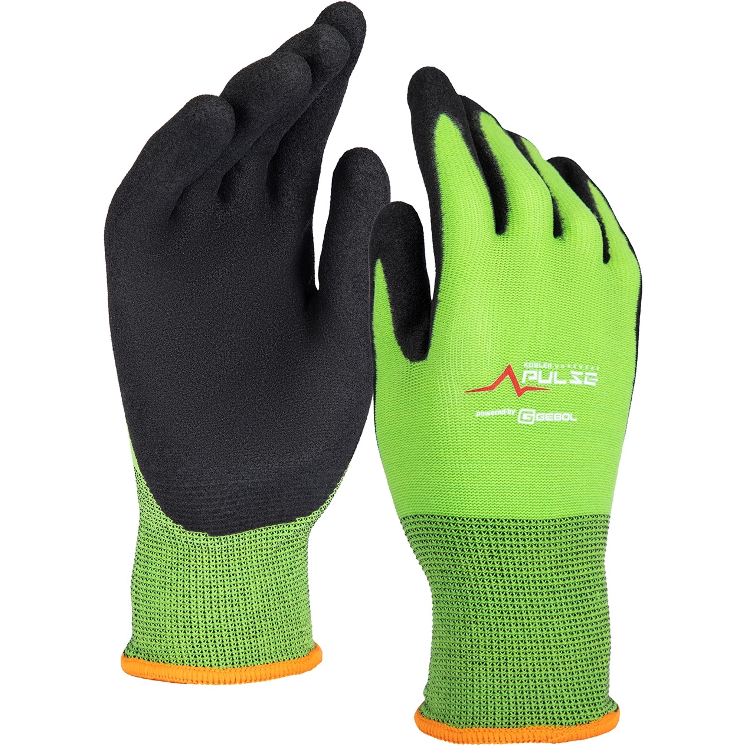 Kübler Pulse Handschuhe Herren Master Flex Eco Neongrün Gr. 10 von Kübler Workwear