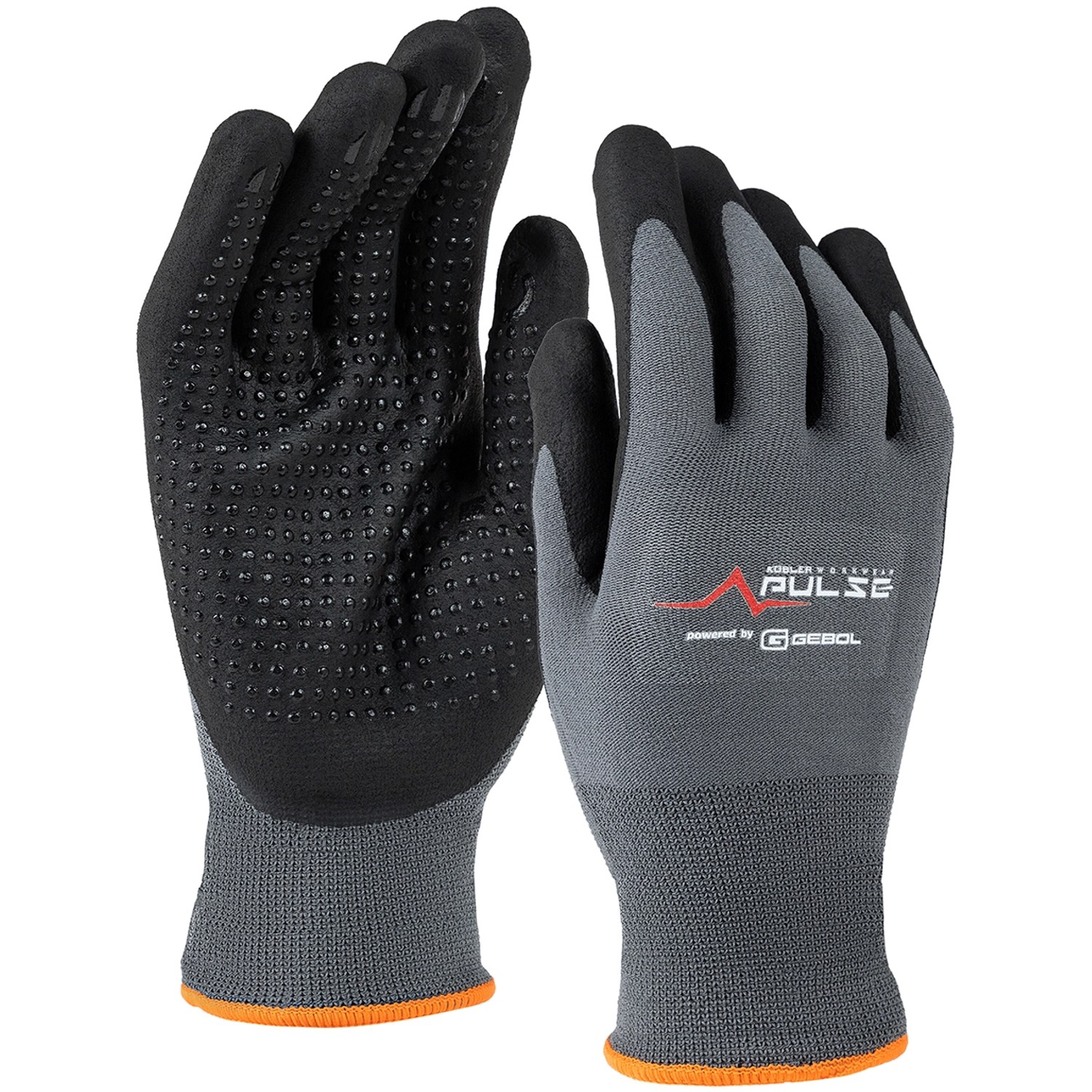 Kübler Pulse Handschuhe Herren Multiflex Touch Anthrazit Gr. 8 von Kübler Workwear